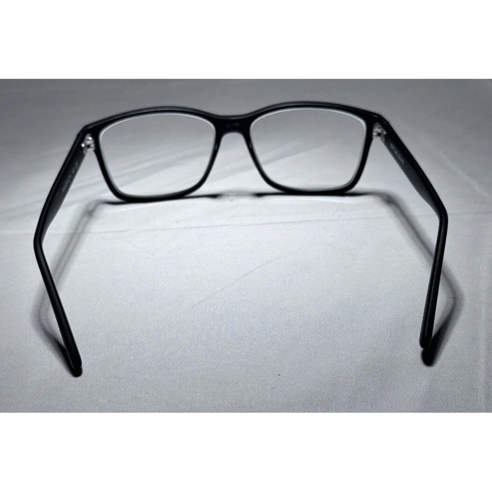 Randolph Neptune Eyeglasses Frame Women's Black Full Rim‎ Rectangular 55-16-140